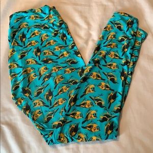 Bird print OS LuLaRoe leggings